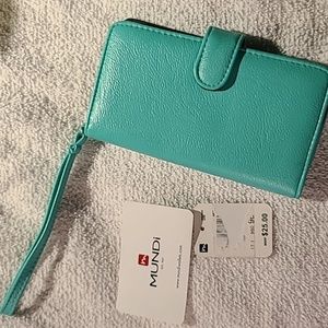 Mundi wristlet safekeeper card & phone case